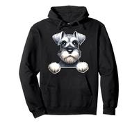 Perro Schnauzer miniatura Sudadera con Capucha