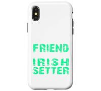 Perro Setter irlandés | Irish Setter True Friend Carcasa para iPhone X/XS