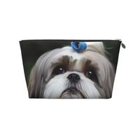 Perro Shih Tzu, Bolsa de artículos de tocador Bolsa de Maquillaje Bolsa de cosméticos Bolsa de artículos de tocador de Viaje portátil