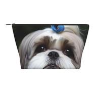 Perro Shih Tzu, Bolsa de artículos de tocador Bolsa de Maquillaje Bolsa de cosméticos Bolsa de artículos de tocador de Viaje portátil