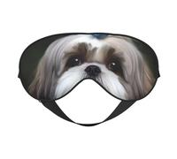 Perro Shih Tzu, Cubreojos completos Antifaz bloqueador de luz Antifaz para dormir Antifaz suave con los ojos vendados Noche