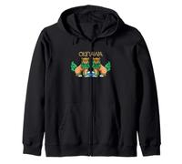 Perro Shisa - Leones Guardianes Okinawa Japón Sudadera con Capucha