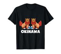 Perro Shisa Okinawa Camiseta
