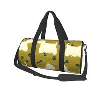 Perro Silueta Oeste Highland Animal Oeste, Bolsa de Viaje de Gran Capacidad, Bolso Redondo, Bolsa de Viaje Deportiva, Bolsa de Mano, Bolsa de Fitness