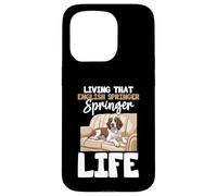 Perro Springer Spaniel Inglés Carcasa para iPhone 15 Pro