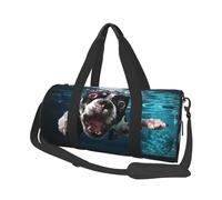Perro Submarino Boston Terrier, Bolsa de Viaje de Gran Capacidad, Bolso Redondo, Bolsa de Viaje Deportiva, Bolsa de Mano, Bolsa de Fitness