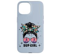 Perro-SUP-GIRL Stand Up Paddle surf paddleboarding Supboard Carcasa para iPhone 15