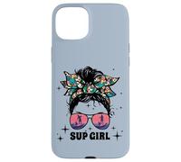 Perro-SUP-GIRL Stand Up Paddle surf paddleboarding Supboard Carcasa para iPhone 15 Plus