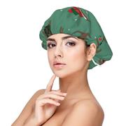 Perro tejonero,Gorro de dormir de satén para adultos - Gorro de dormir elástico para mujer, cubrecabello nocturno