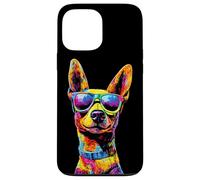 Perro Toy Terrier Ruso Russkiy Toy Perros Toy rusos Carcasa para iPhone 13 Pro Max