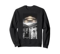 Perros Amantes OVNI Alien Funny Merch Extraterrestre Mascota Peludo Sudadera