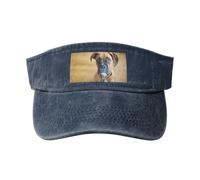 Perros Boxer Cachorros Mascotas Perros, Sombreros Deportivos con Visera, Gorra de béisbol Superior vacía, Gorra con Visera de protección Solar