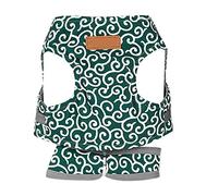 Perros con Herramientas, Chaleco con Correa for Mascotas, Collar y for pasear al Aire Libre, Suministros for Perros pequeños Gatos, Color Rojo, Talla XS(Green,XS)