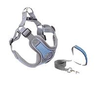 Perros con Herramientas, Y Correa Azul Mascotas Perros Arnés Ajustable for Cachorro Chaleco Collar Accesorios for M(S)