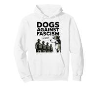 Perros contra Facism Facist USA 50501 No Kings Resist Dog Sudadera con Capucha