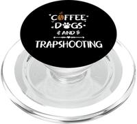 Perros de café y trampas | Skeet Trap Clay Shooting PopSockets PopGrip para MagSafe