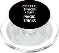 Perros de café y trucos de magia | Trucos de cartas PopSockets PopGrip para MagSafe