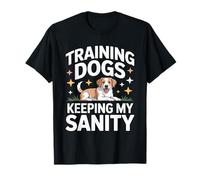 Perros de Entrenamiento Divertidos manteniendo mi Perro Cordura Camiseta