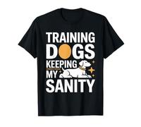 Perros de Entrenamiento Divertidos manteniendo mi Perro Cordura Camiseta