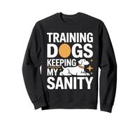 Perros de Entrenamiento Divertidos manteniendo mi Perro Cordura Sudadera