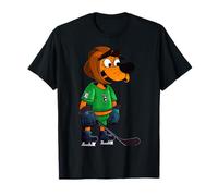 Perros de Hockey sobre Hielo Camiseta
