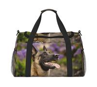 Perros de Raza Pastor Belga Malinois,Bolsas Deportivas, Bolsos de Viaje Deportivos Cruzados de Mano, Bolsas de Viaje de Gran Capacidad para Mujeres y Hombres.