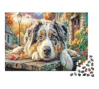 Perros en Mountain View Rompecabezas Clásico 1000 Piezas para Aficionados Fin De Semana, Decoración Interior, Regalo Mujeres, Decoración Mural De Fiesta 70x50cm/1000pcs