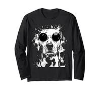 Perros Estilo Grunge Hipster Gafas De Sol Perro Dálmata Manga Larga