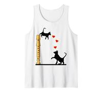 Perros Gatos Amor Niños Soprano flauta Dulce Camiseta sin Mangas