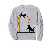 Perros Gatos Amor Niños Soprano flauta Dulce Sudadera
