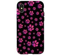 Perros Gatos Patas, para Mujeres y niñas, Amantes de los Animales de Mascotas Carcasa para iPhone X/XS