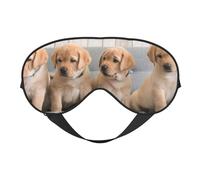 Perros Golden Retriever Cachorros Perros Labrador, Cubreojos completos Antifaz bloqueador de luz Antifaz para dormir Antifaz suave con los ojos vendados Noche