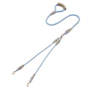 Perros grandes | Cuerda de tracción de entrenamiento de doble cabeza | Perro resistente, caminar con mango cómodo para caminar, acampar, cazar, perros medianos y grandes
