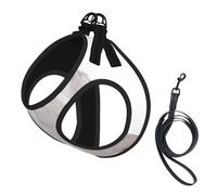 Perros Husky Impresos,Arnés para Mascotas, arnés Reflectante Ajustable para Perros,S
