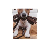 Perros Jack Russell Terrier Animales, Squeeze Top Wallet Bolsa de Almacenamiento para Mujer Monedero pequeño Bolsa de Cambio