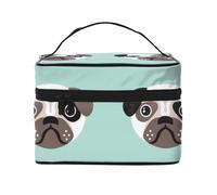 Perros Labrador Negro Manzanilla Black RetrieverBolsa de Maquillaje, Bolsa de Cosméticos Portátil para Mujer-Organizador de Cosméticos de Viaje, Regalo para Momentos Especiales