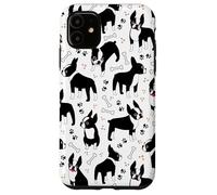 Perros Lindos de Boston Terrier Playtime Carcasa para iPhone 11