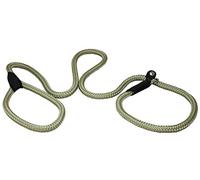 Perros mi amor nailon cuerda Slip perro plomo Collar y correa británico estilo 4 ft largo