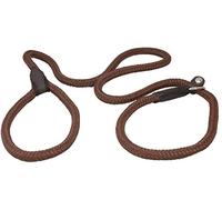 Perros mi amor nailon cuerda Slip perro plomo Collar y correa británico estilo 4 ft largo
