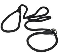 Perros mi amor nailon cuerda Slip perro plomo Collar y correa británico estilo 4 ft largo