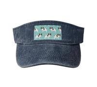 Perros Papillon Lindo Perro Spaniel Toy, Sombreros Deportivos con Visera, Gorra de béisbol Superior vacía, Gorra con Visera de protección Solar