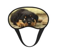 Perros Rottweiler, perros lindos, cachorros, mascotas pequeñas, Cubiertas oculares completas, antifaces para dormir que bloquean la luz, orejeras opacas para dormir