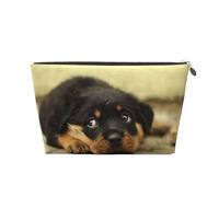 Perros Rottweiler Perros Lindos Cachorros Mascotas Pequeños, Bolsa de artículos de tocador Bolsa de Maquillaje Bolsa de cosméticos Bolsa de artículos de tocador de Viaje portátil