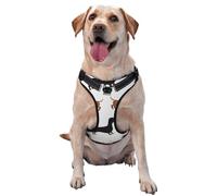 Perros Salchicha Weiner con Estampado,Arnés para Mascotas, arnés Reflectante Ajustable para Perros,XL