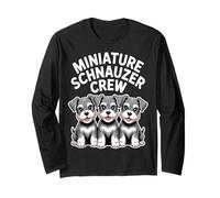 Perros Schnauzer Crew Manga Larga