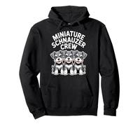 Perros Schnauzer Crew Sudadera con Capucha