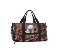 Perros Westie Bokeh West Highland White Terrier,Bolso Deportivo Bandolera de Mano, Bolsa de Deporte, Bolsa de Viaje de Gran Capacidad para Mujeres y Hombres.