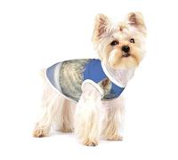 Perros Westie de Invierno West Highland White Terrier,Camiseta de algodón sin Mangas para Mascotas, Chaleco Transpirable, Suave y elástico para Cachorros,M