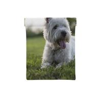 Perros Westie Lawn West Highland White Terrier, Squeeze Top Wallet Bolsa de Almacenamiento para Mujer Monedero pequeño Bolsa de Cambio