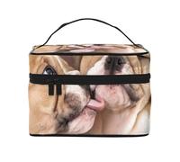 Perros Westie Lawn West Highland White TerrierBolsa de Maquillaje, Bolsa de Cosméticos Portátil para Mujer-Organizador de Cosméticos de Viaje, Regalo para Momentos Especiales